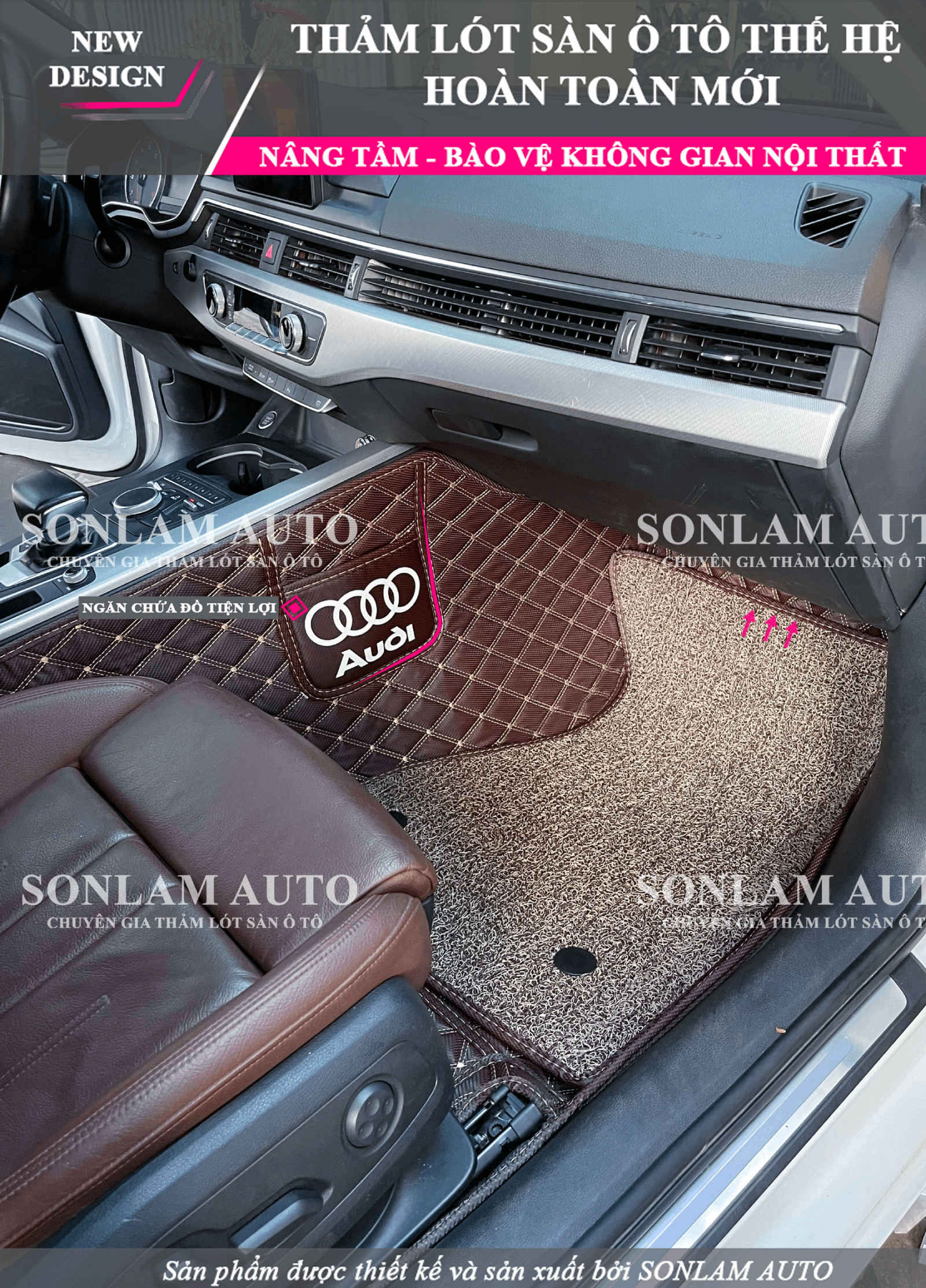 Thảm lót sàn ô tô Audi A4