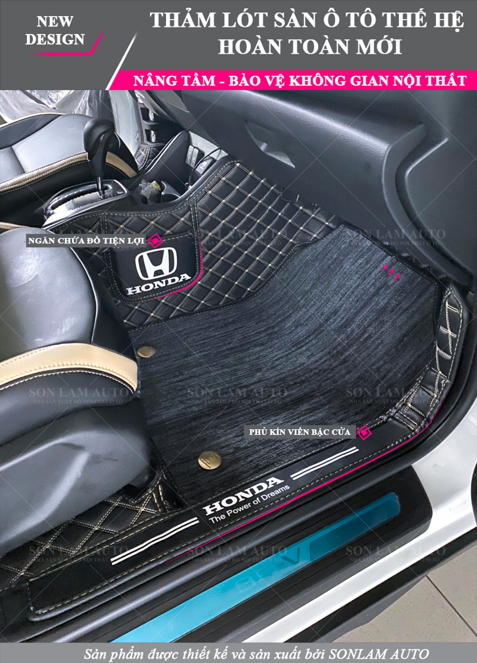 Thảm lót sàn ô tô Honda BR-V