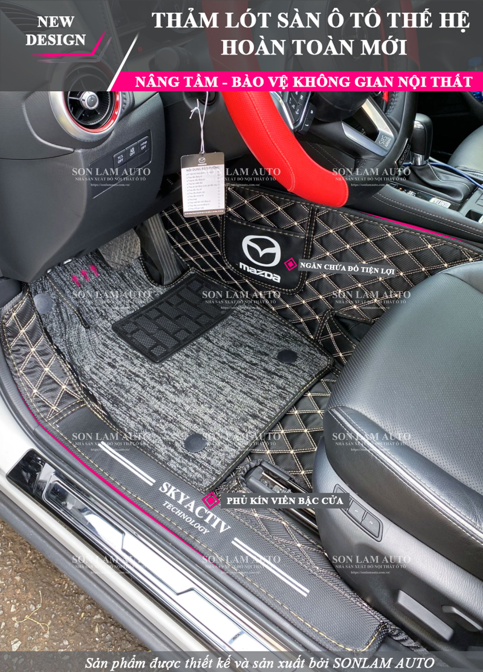 Thảm lót sàn ô tô Mazda CX-3