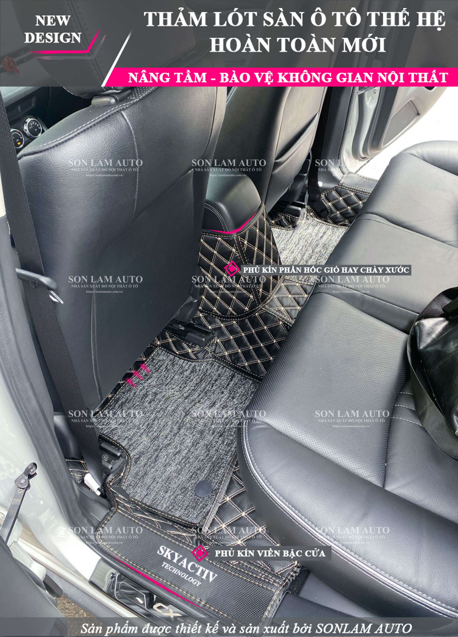 Thảm lót sàn ô tô Mazda CX-3
