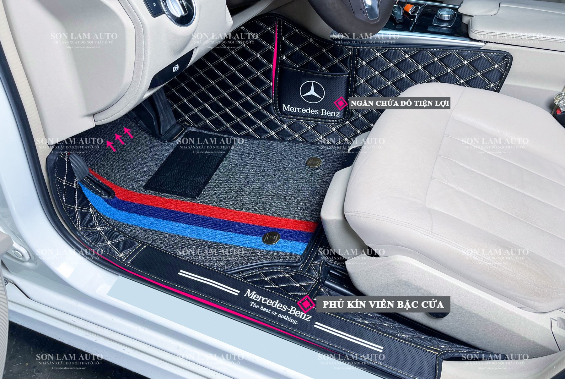 Thảm lót sàn ô tô Mercedes Benz E-Class 2009-2016