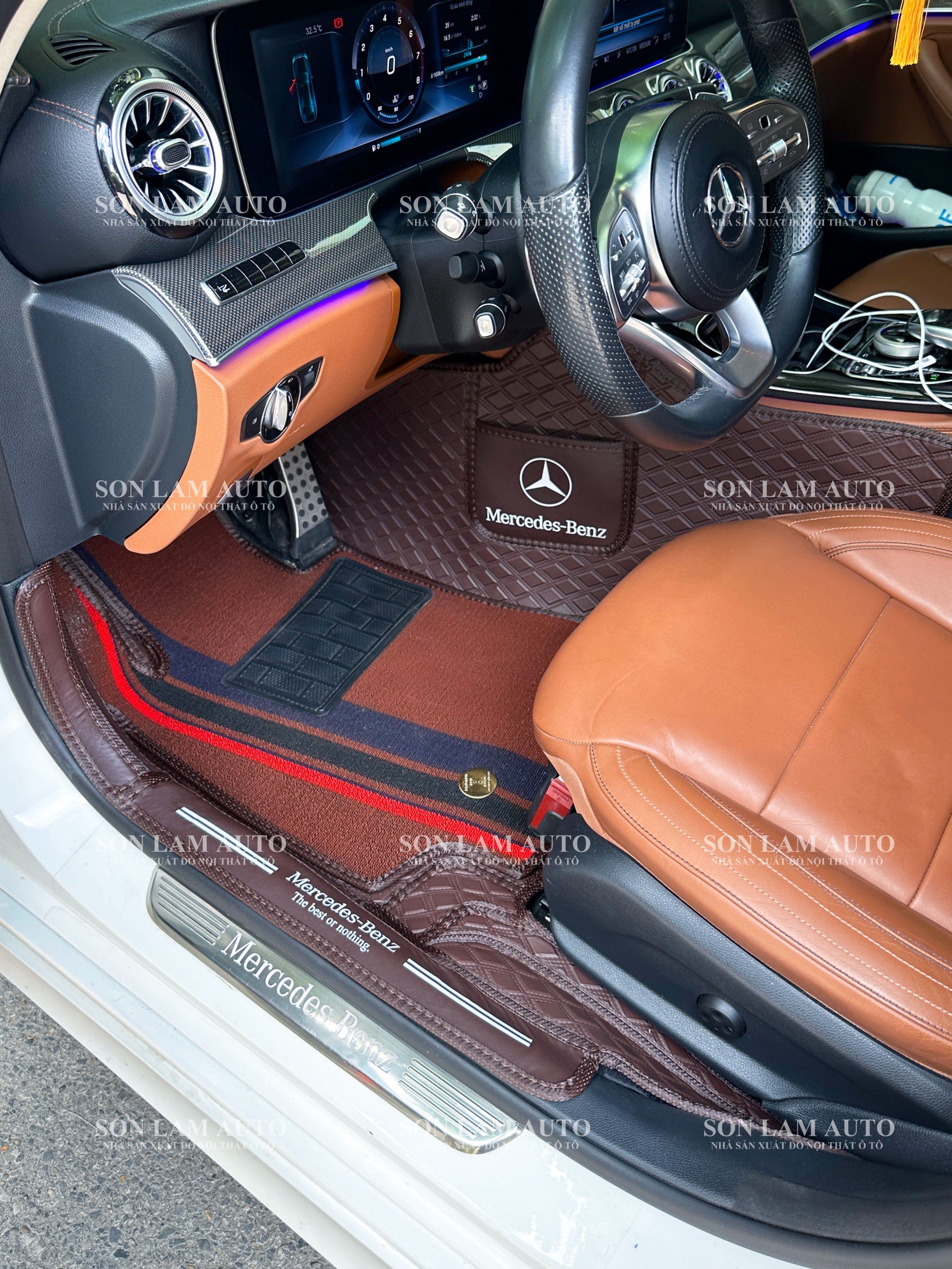 Thảm lót sàn ô tô Mercedes Benz E-Class 2017-2023