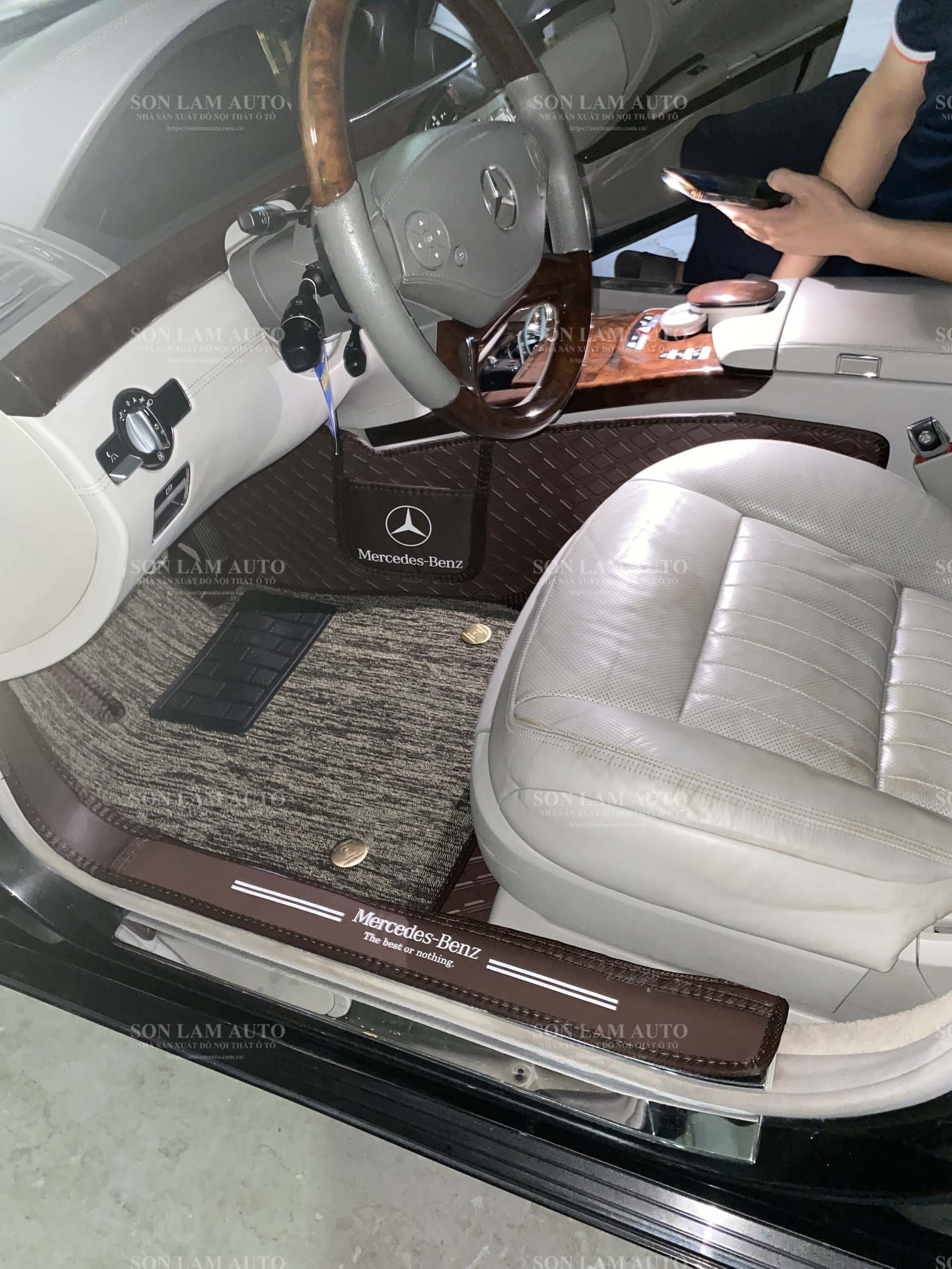 Thảm lót sàn ô tô Mercedes Benz Maybach S-Class S600