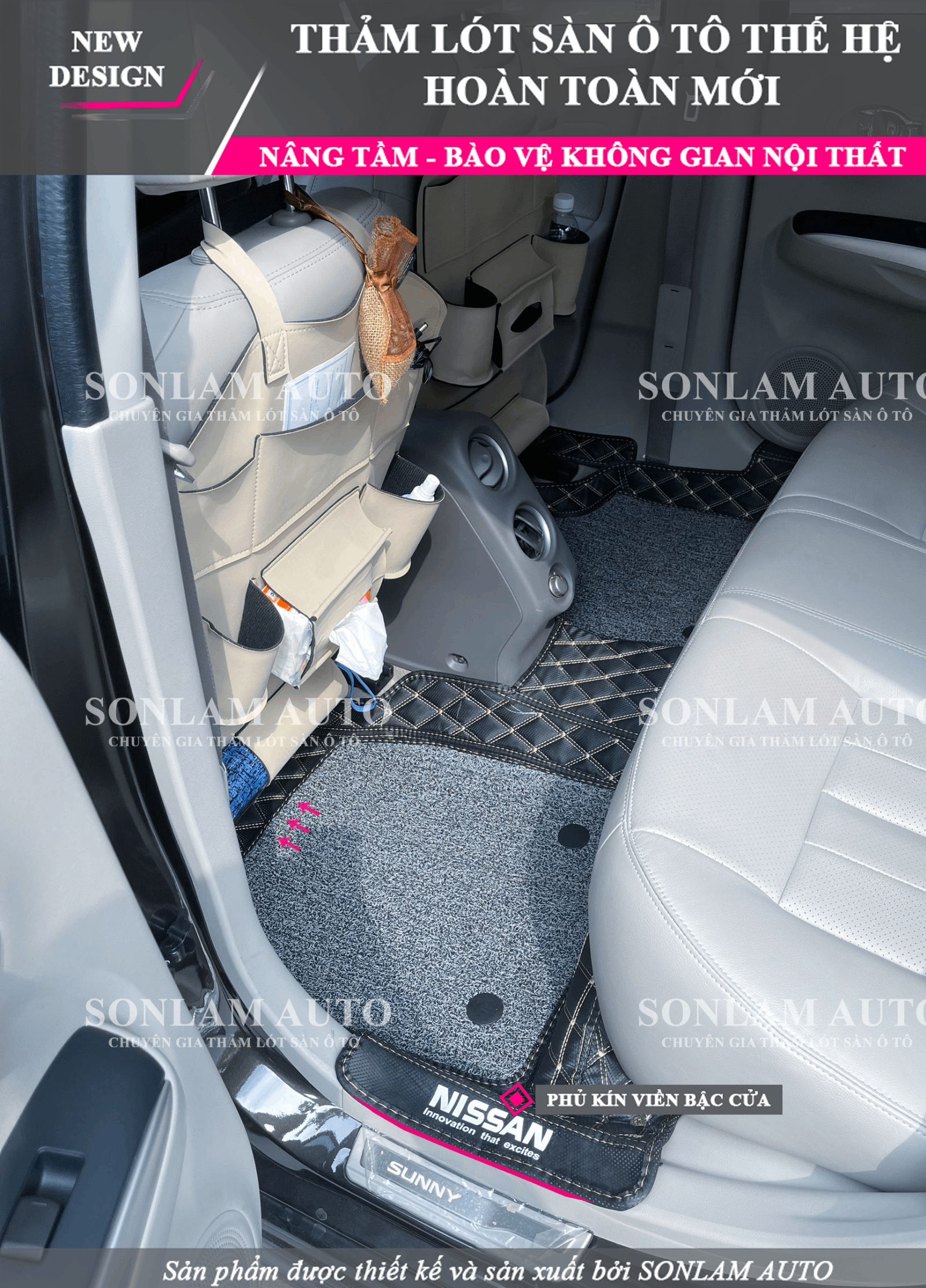 Thảm lót sàn ô tô Nissan Sunny