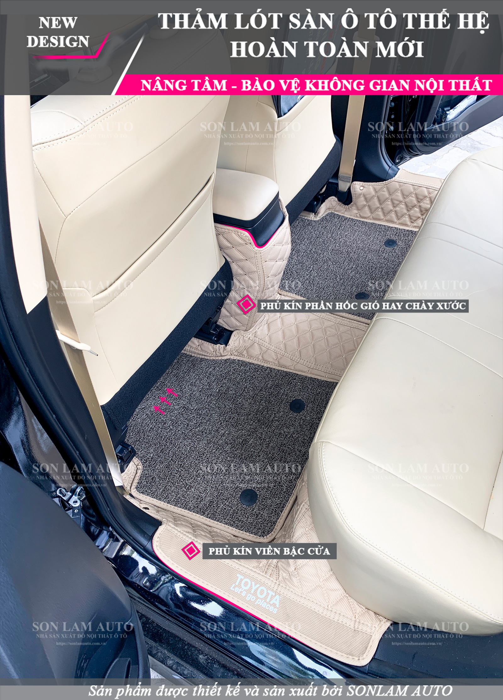 Thảm lót sàn ô tô Toyota Corolla Altis 2014-2021