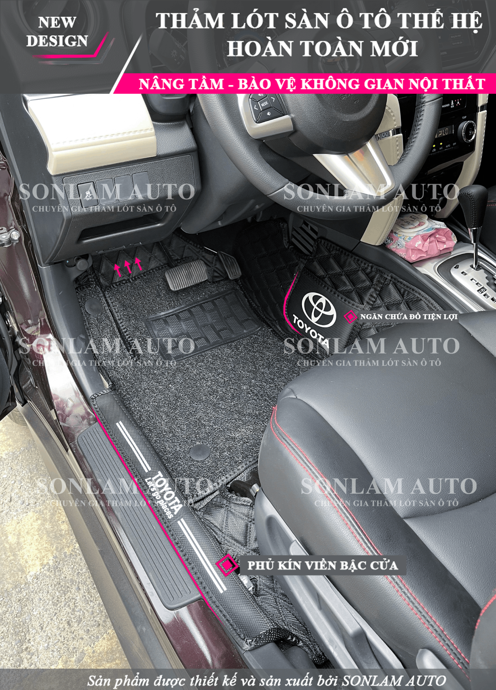 Thảm lót sàn ô tô Toyota Avanza 2016-2020