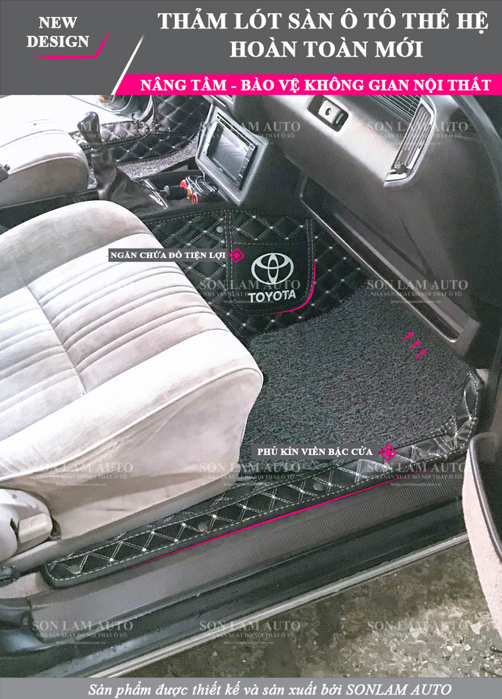 Thảm lót sàn ô tô Toyota Crown