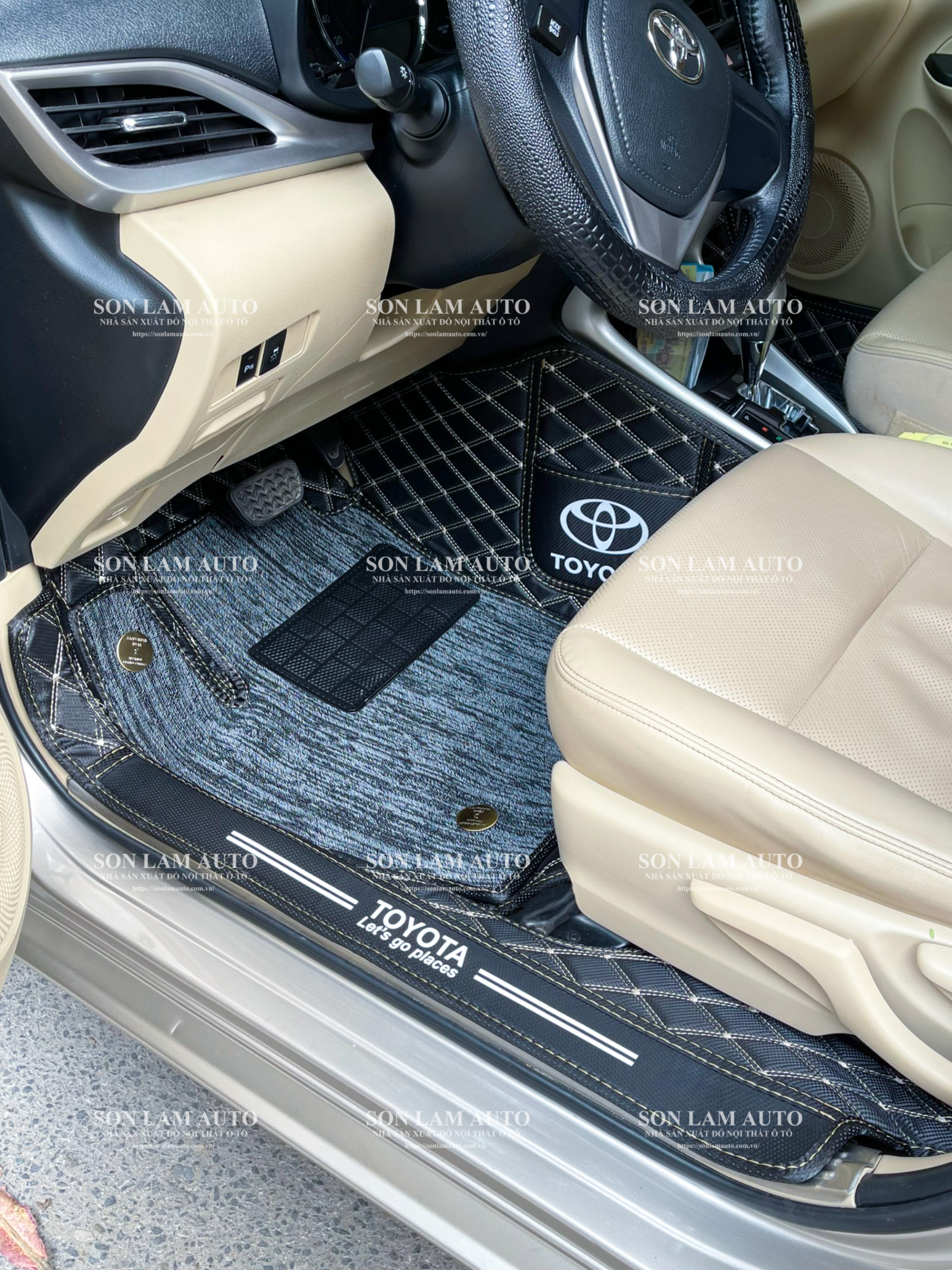 Thảm lót sàn ô tô Toyota Vios 2019-2023