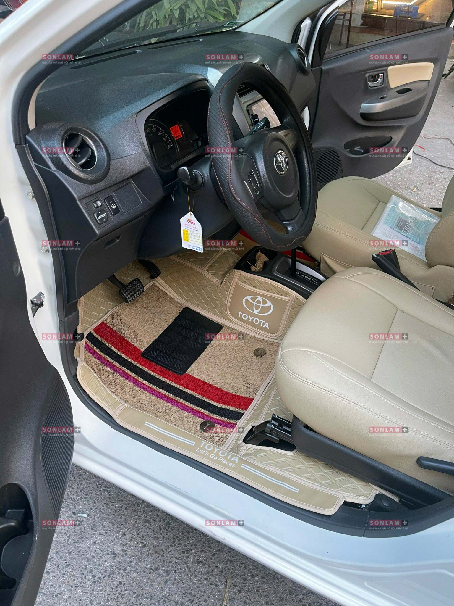 Thảm lót sàn ô tô Toyota Wigo 2019-2023