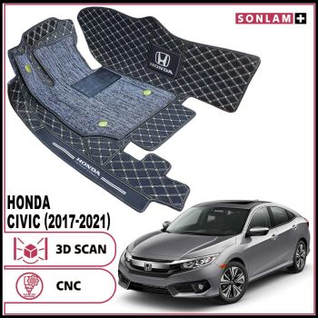 Thảm lót sàn ô tô Honda Civic 2017-2021