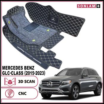 Thảm lót sàn ô tô Mercedes Benz GLC-Class 2015-2023