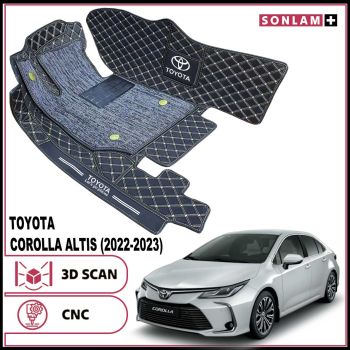 Thảm lót sàn ô tô Toyota Corolla Altis 2022-2023
