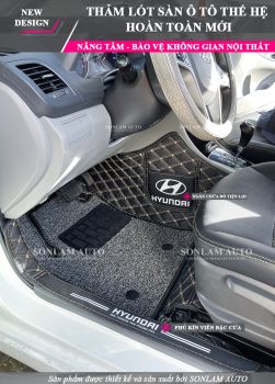 Thảm lót sàn ô tô Hyundai Accent 2012-2016
