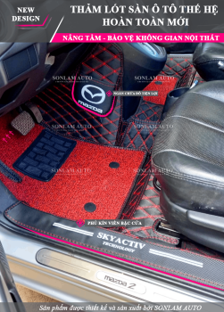Thảm lót sàn ô tô Mazda 2S 2008-2013
