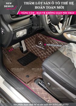 Thảm lót sàn ô tô Mercedes Benz GLS-Class 2021-2023